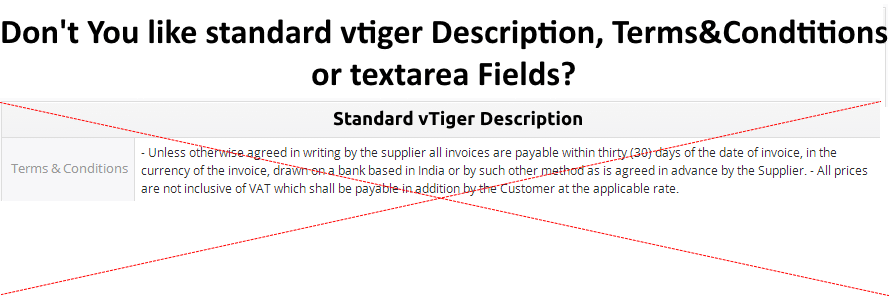 Descriptions 4 You - vtiger CRM extension Descriptions 4 You